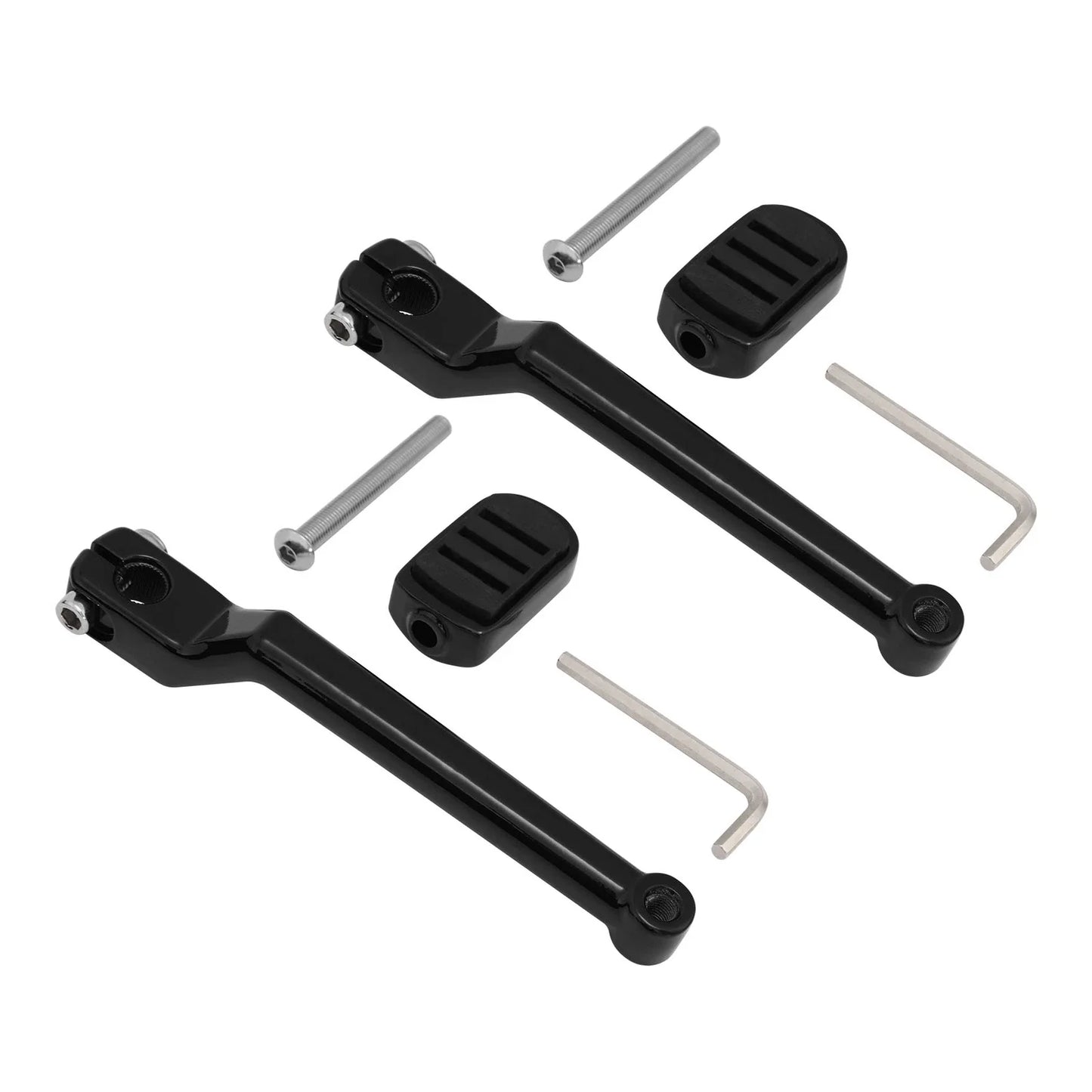 Black Left Heel Toe Shift Lever Pedal Peg for Harley Touring Road King (1988-2024)