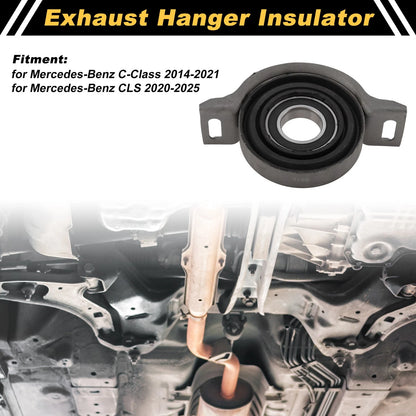 Muffler Exhaust Hanger for Mercedes-Benz C-Class (2014–2021) 2054108201 Metal Rubber