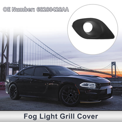 1 Pc Fog Light Grill for Dodge Charger (2015–2020) No. 68280428AA