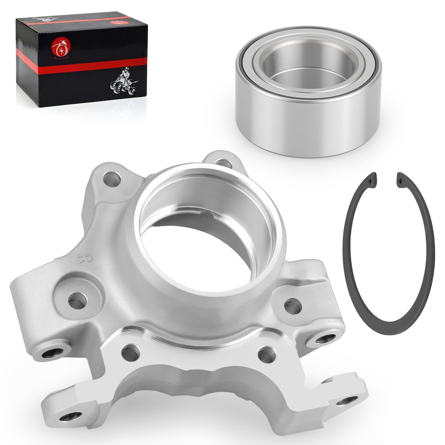 Set of 2 Wheel Bearing Carriers for Polaris RZR XP Turbo (2017–2021)