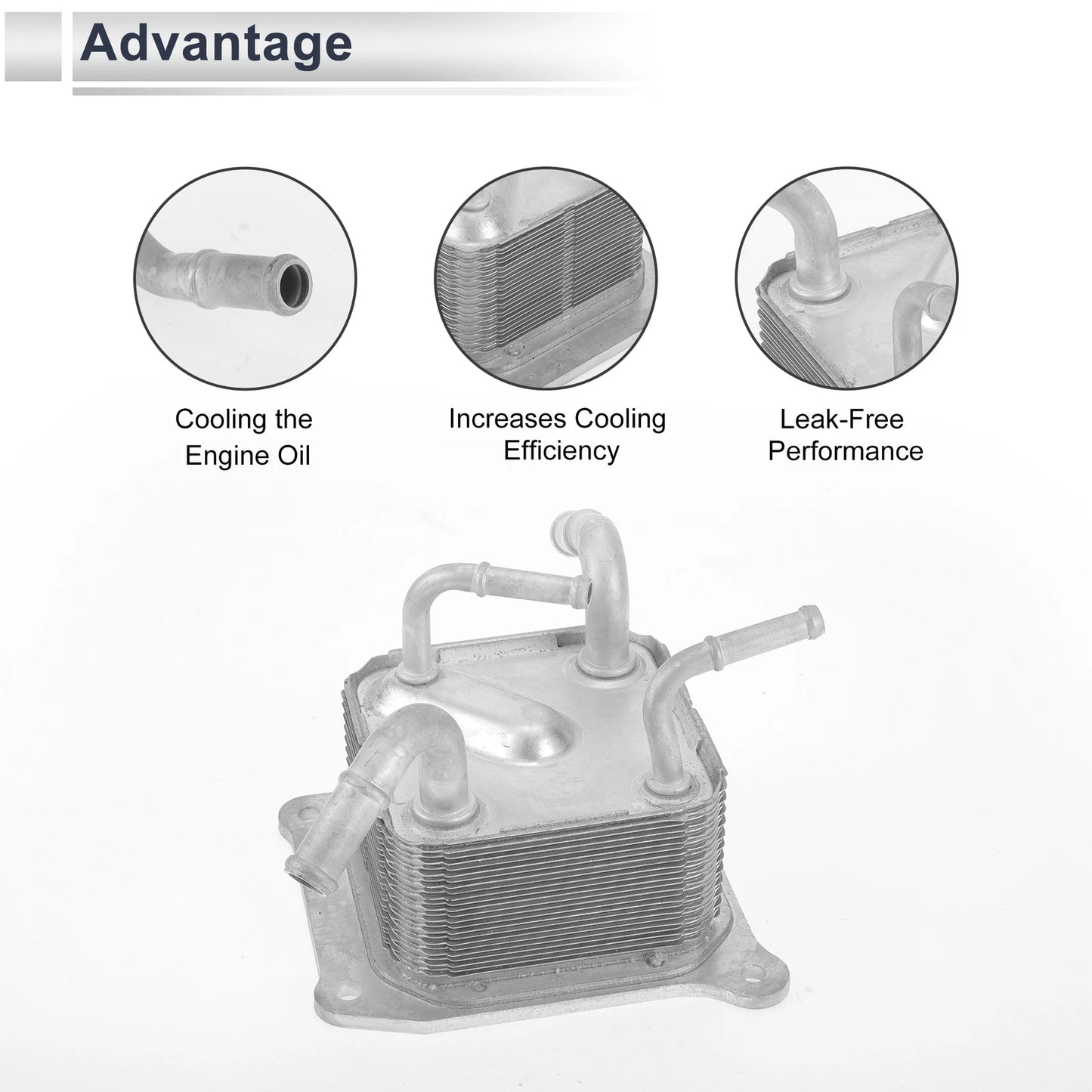 Engine Oil Cooler Set for Nissan (No. 216063JX2C)