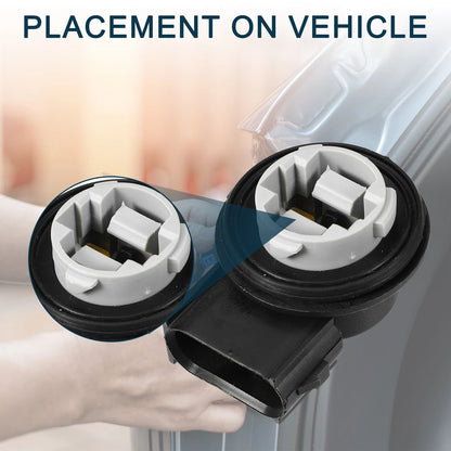 2Pcs Turn Signal Tail Light Socket for Ford F-250 (2004–2007) 2U5Z13411BB