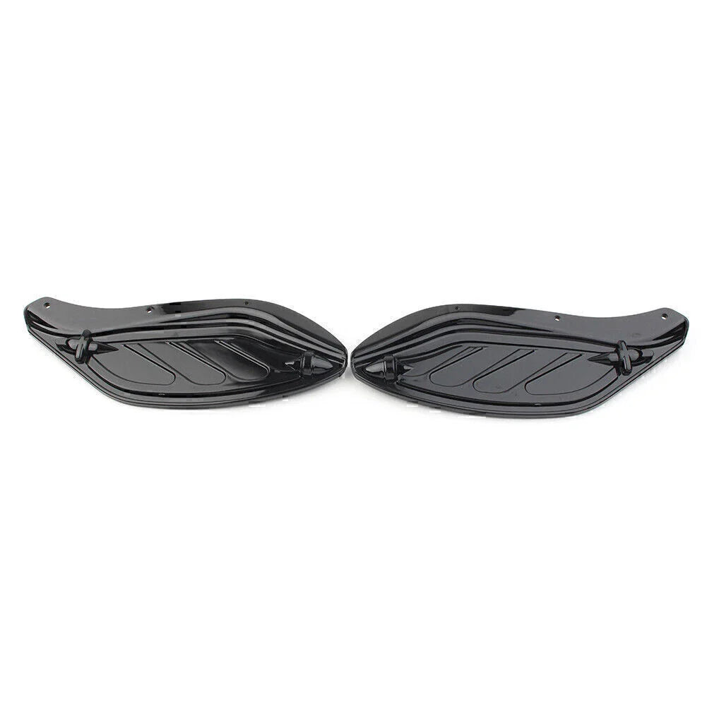 Black Windshield Air Deflector for Harley Touring FLHR FLHT CVO (96-13)