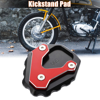 Kickstand Extension Side Stand Support Plate Red for Honda CB500X (2013-2023)