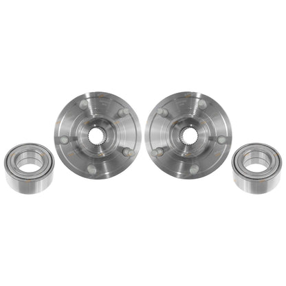 Set of 2 Front Wheel Bearing Hub Assemblies for Ford Territory (2004–2011)