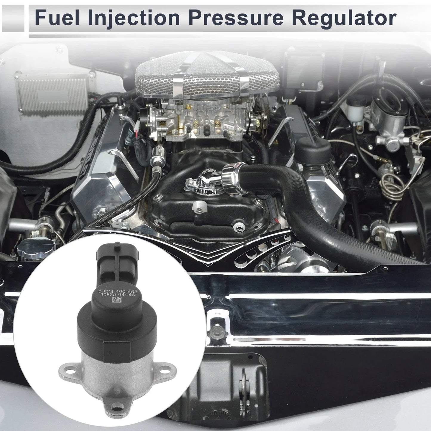 Fuel Pressure Regulator for Chevrolet Silverado 2001-2007 20-70 Psi