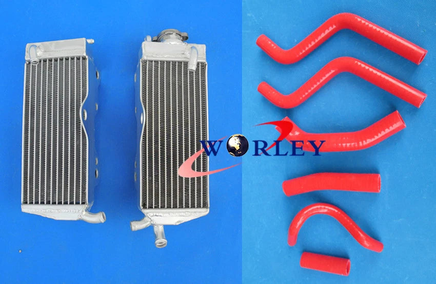 Aluminum Radiator with Black Hose for Honda CR250R (1990–1991)