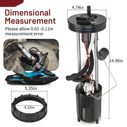 Fuel Pump Assembly for Sea-Doo GTI GTS GTX