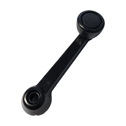 Set of 2 Textured Black Window Crank Handles for Honda TN360 (1967–1977)