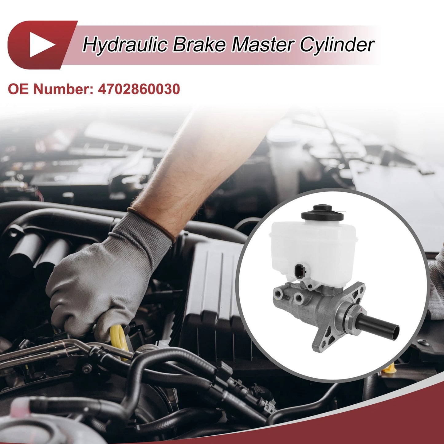 Brake Master Cylinder with Reservoir No. 4702860030 for Toyota Land Cruiser Prado (1996–2009)
