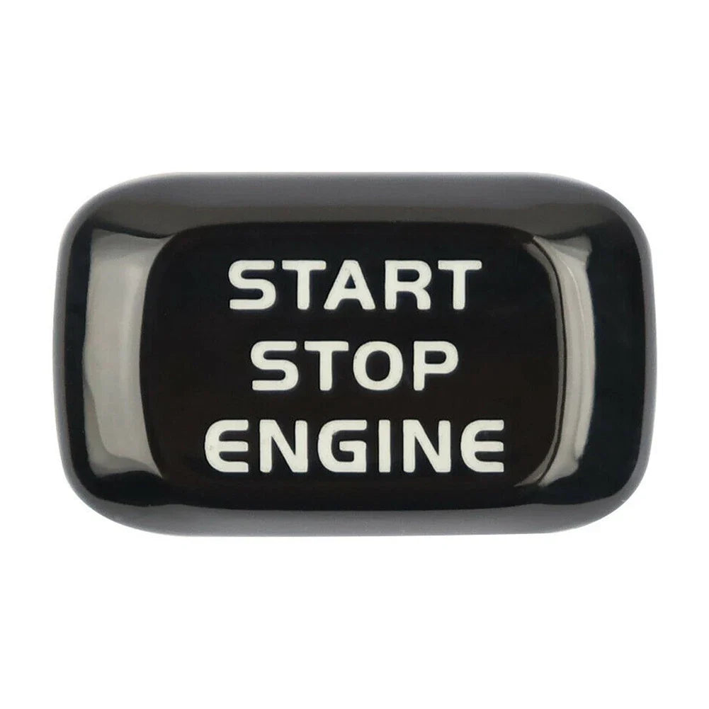 Engine Button Anti-corrosion Black Dirt-resistant for Car