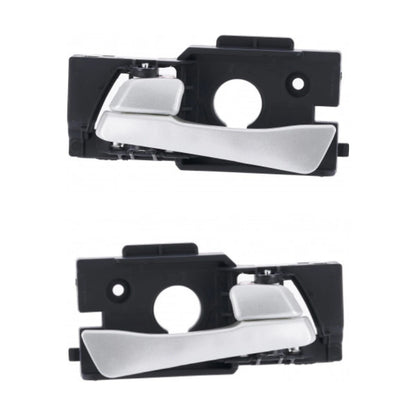 Set of 2 Silver Inner Door Handles for Hyundai Accent (2011–2019)