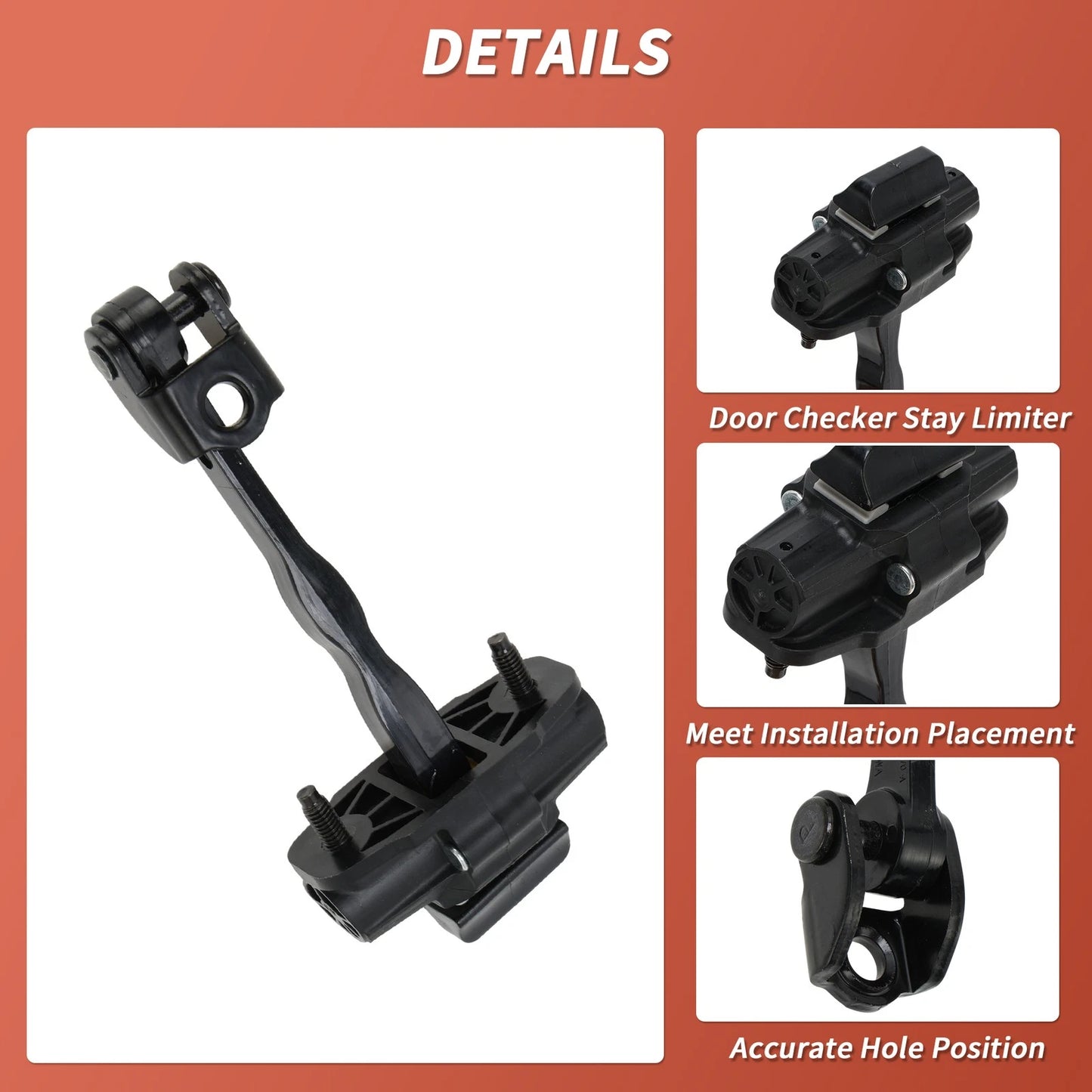 Rear Left/Right Door Check Strap for Ford Fiesta (2009–2019) DK4972270