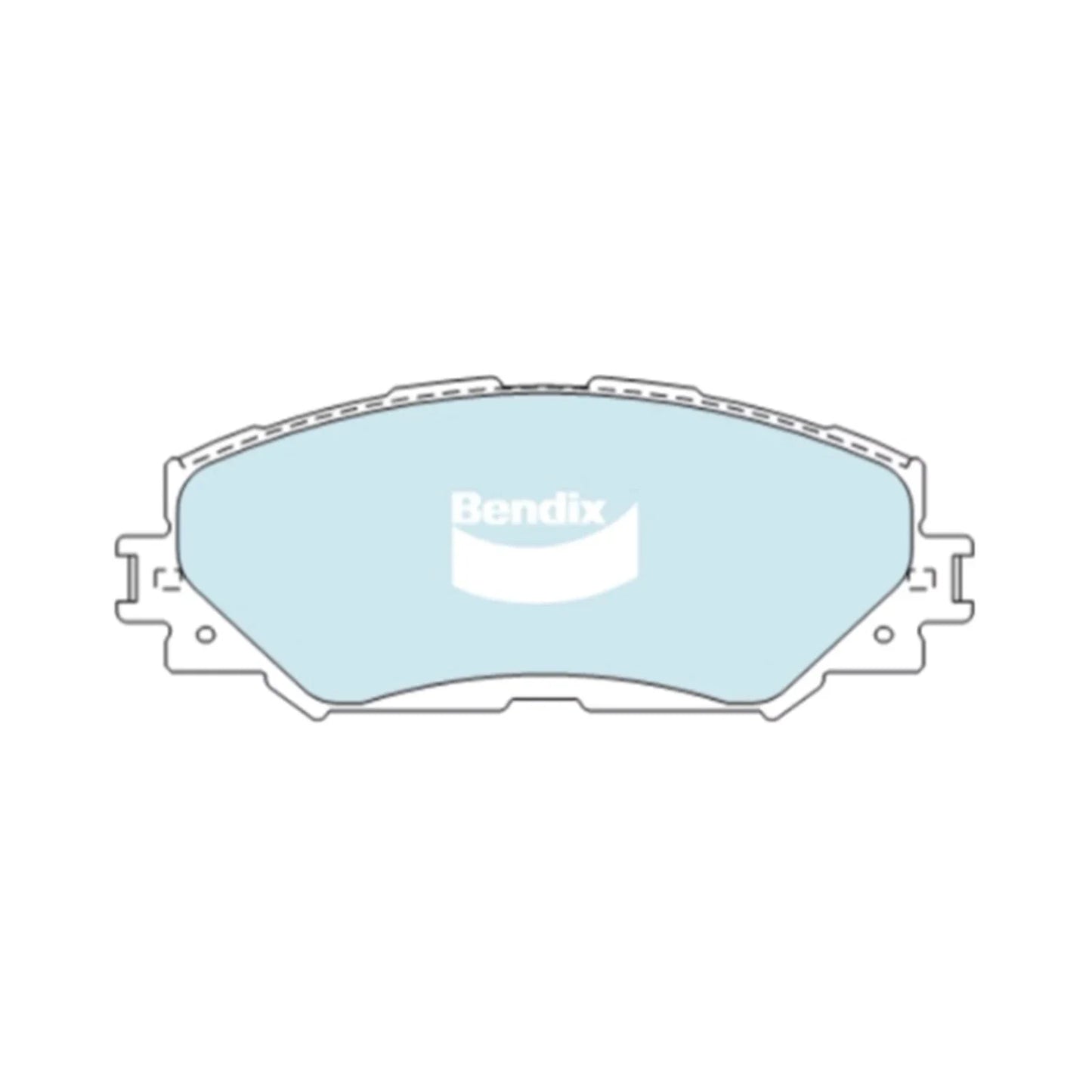 GCT Front Disc Brake Pad Set for Toyota Rukus AZE151R (2010–2016)