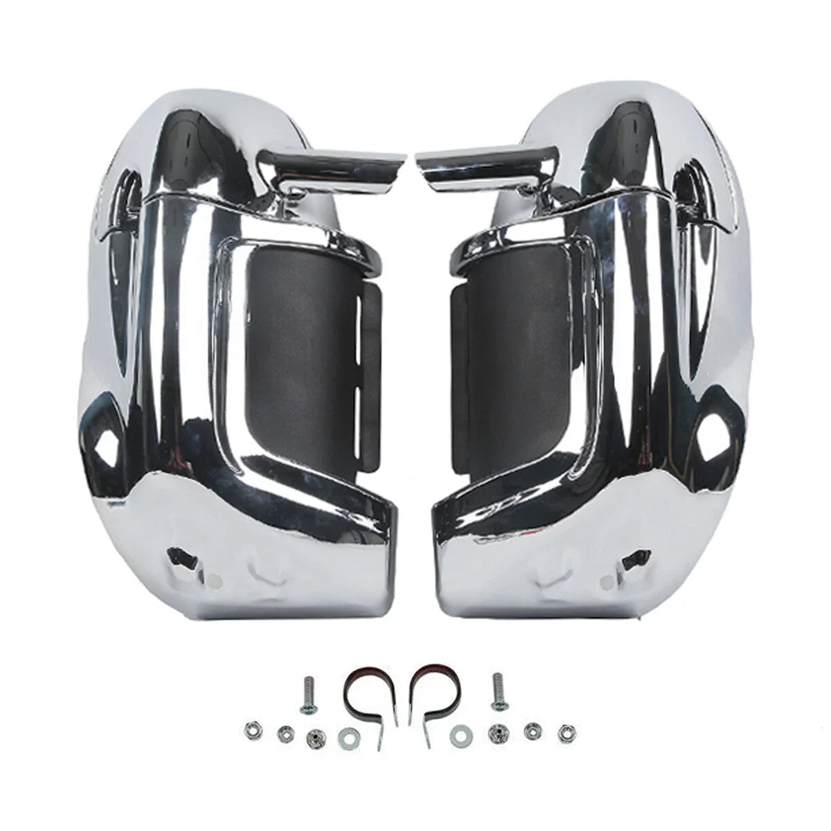Lower Vented Chrome Fairings for Harley Touring (1983 - 2013)