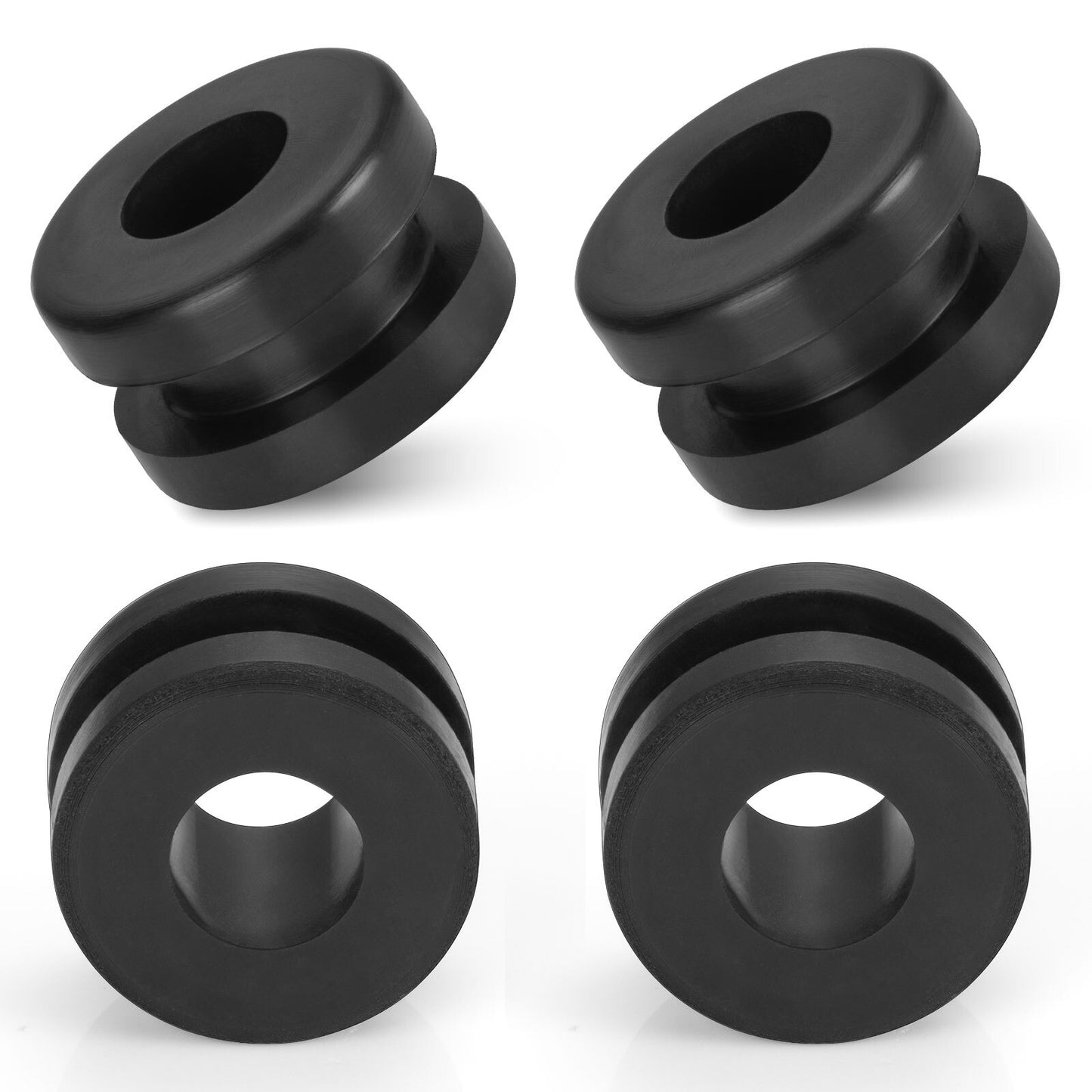 Set of 4 Rubber Heel Guard Grommets for Yamaha YFM350X YFZ350 YFS200