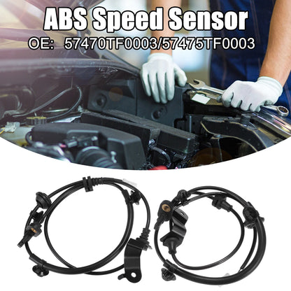 Set of 2 Rear ABS Wheel Speed Sensors for Honda Fit (2009–2013) No. 57470TF0003