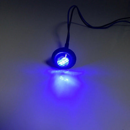 12V 3/4" LED Clearance Marker Lights for Truck SUV Trailer