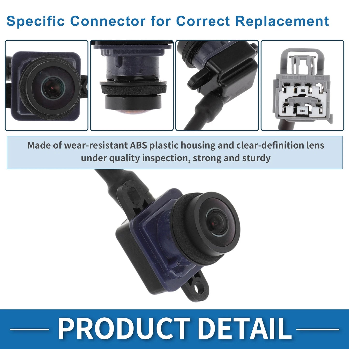 Rear View Park Assist Backup Camera 56038990AA/56038990AB for Dodge Dart (2013–2016)