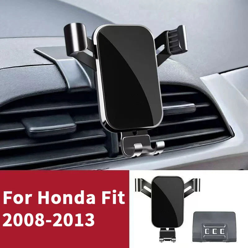Dashboard Air Vent Mount Clip Gravity Phone Holder for Honda Fit (2008–2013)