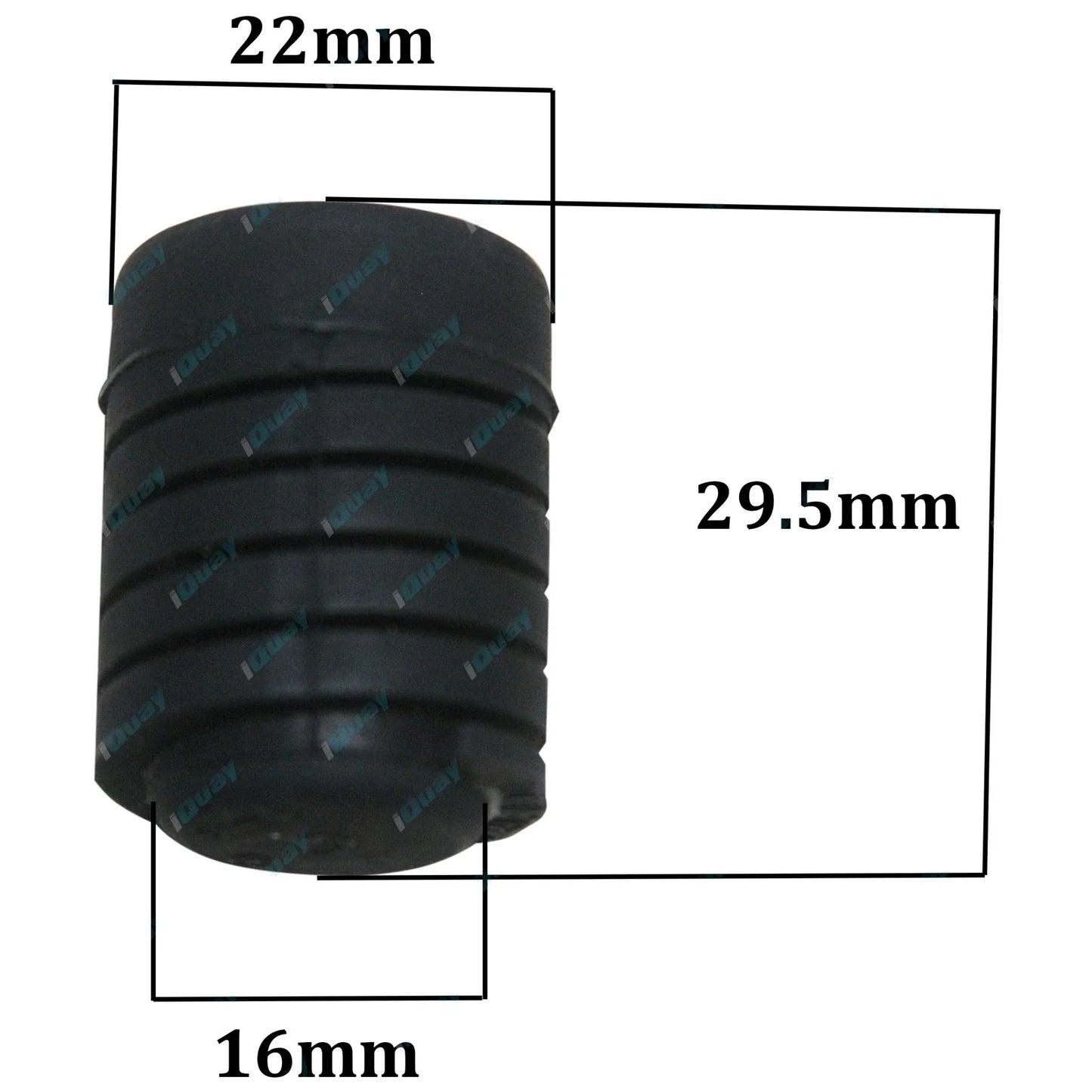 2 Bonnet Adjusting Bumper Stops Rubbers Navara D22 Ute Genuine Nissan New