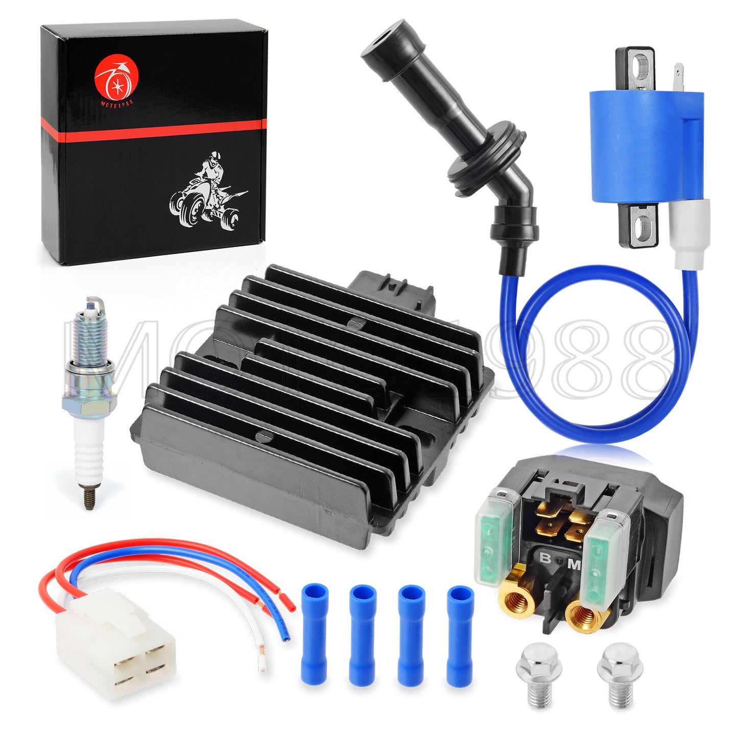 Ignition Coil Rectifier Starter Relay for Yamaha Grizzly 660 (2002–2008)