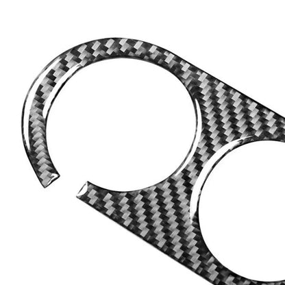 Carbon Fiber Central Console Panel Cover Trim for Mitsubishi Lancer (2008-2013)