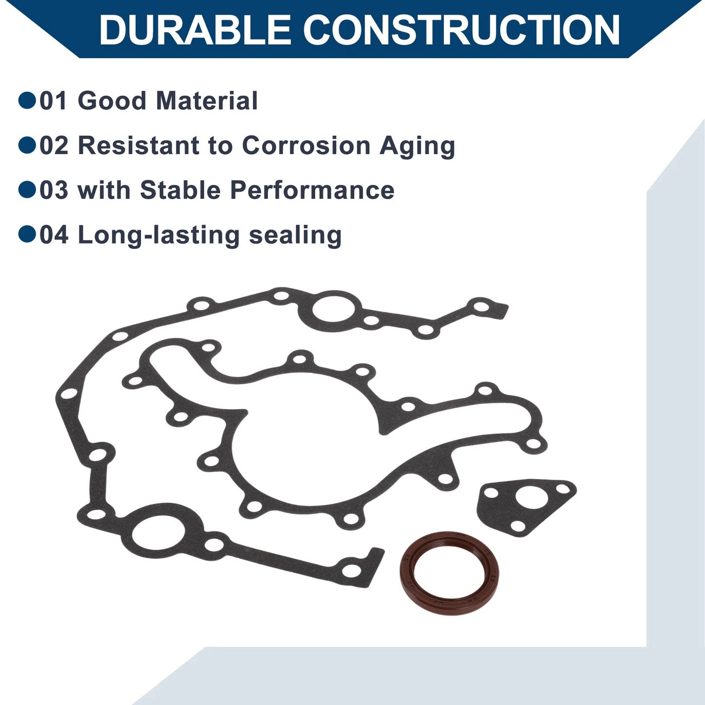 Set of 1 Engine Timing Cover Gasket TCS45291 for Ford Ranger (1990–2000)