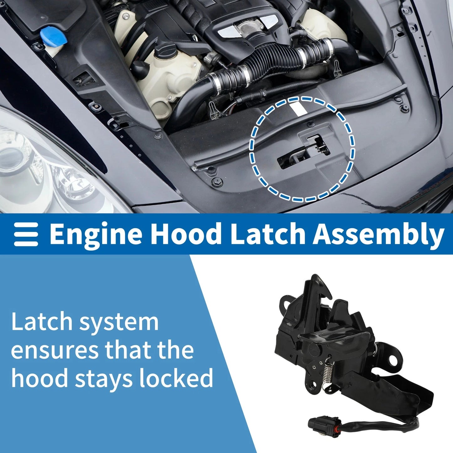 Hood Latch Assembly for Toyota Camry (2011–2017) No. 5351006230