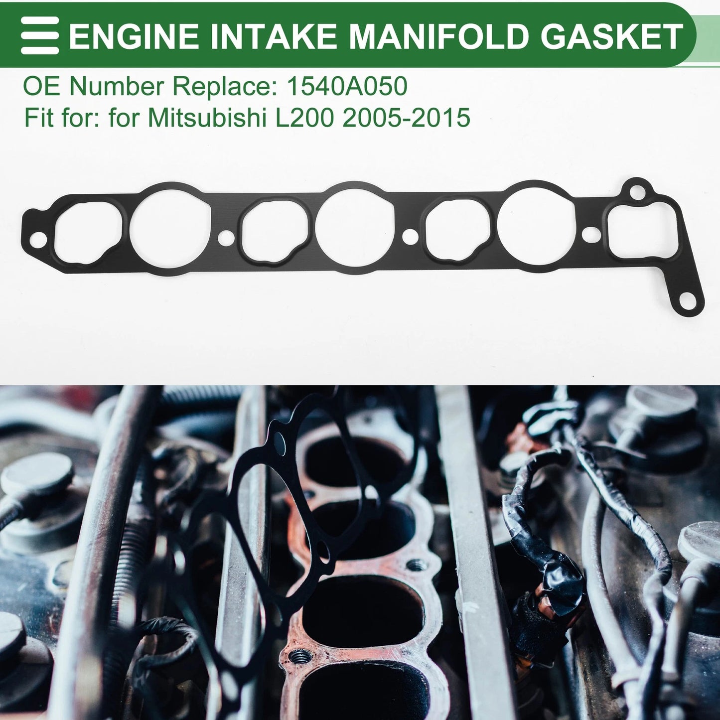 Engine Intake Manifold Gasket for Mitsubishi L200 (2005–2015) No. 1540A050