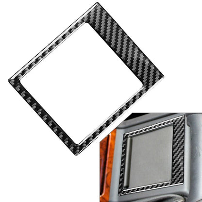 Carbon Fiber Center Storage Box Cover Trim for BMW 5 Series M5 (1998–2003)