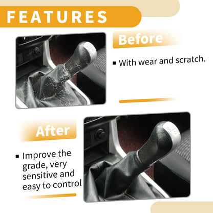 5 Speed Gear Shifter Knob with Cover for Volkswagen Golf GTI (2013–2018)