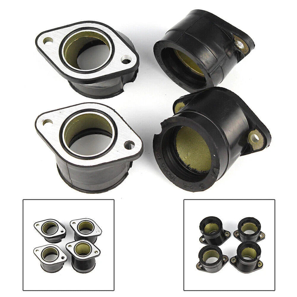 4 x Carburetor Intake Manifold Boot for Kawasaki ZR750 Zephyr (1991-1997)