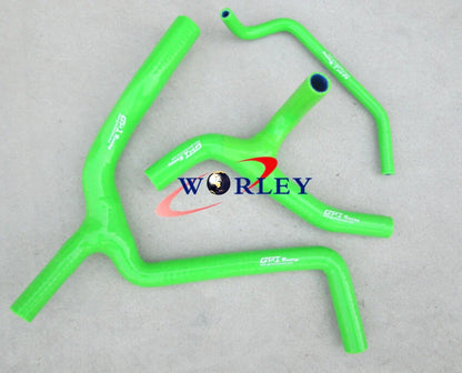 Silicone Radiator Y Hose RED for KAWASAKI KX450F (2009-2015)