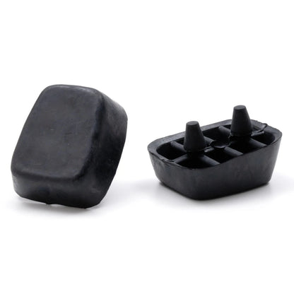 Set of 2 Rear Rubber Bumper Bar Ends for Mazda Familia (FA2 FA3)