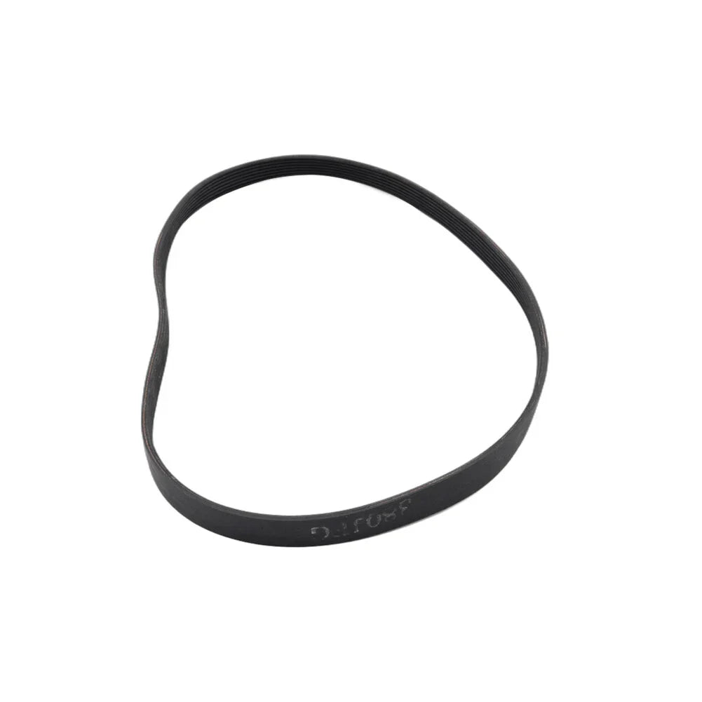 6 x Concave Convex Rubber Transmission Belts for Wheel Balance Machine Black