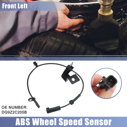 Front Left ABS Wheel Speed Sensor No.DG9Z2C205B for Ford Fusion (2013–2020)