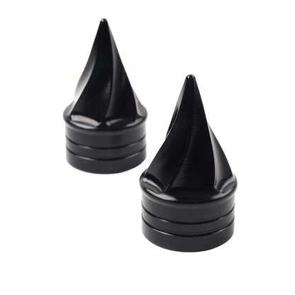 Front Axle Cap Nut Covers for Harley Touring Electra Road Glide Road King (2000–2007)