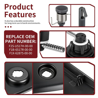 Glove Box Lid Lock Pin for Yamaha WaveRunner FX FC1800 SVHO (2014–2018)