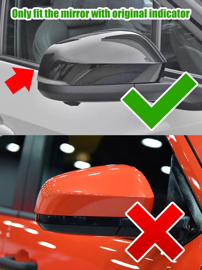 Clear Dynamic Wing Mirror Turn Signal Lights for Toyota Tacoma