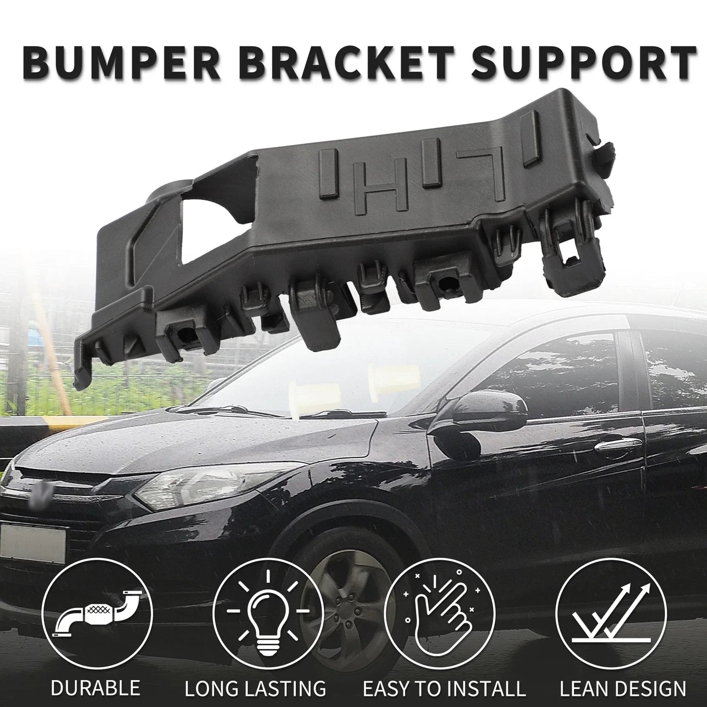 Left Front Bumper Retainer Bracket for Hyundai Tucson (2016-2021)