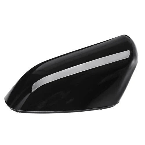 2 x Black Mirror Cover Cap Left Right for Land Rover Range Rover Sport LR2 LR4