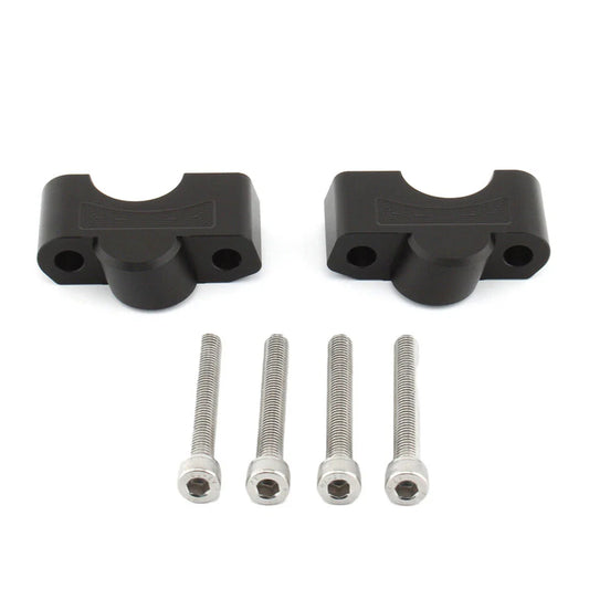 CNC Handlebar Raiser Clamp for Tiger Sport 660 (2022-2024) Black