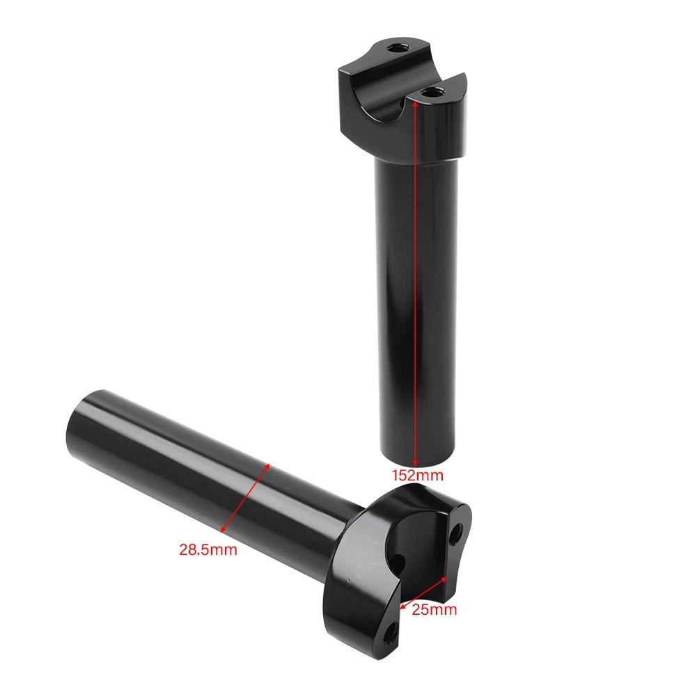 8.5" Pullback Handlebar Riser Top Clamp for Harley Sportster Dyna FXD Softail