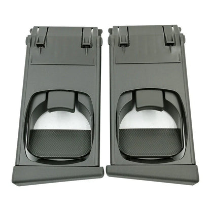 Black Front Cup Holder Trim Left & Right for Toyota Hilux Vigo Fortuner (2005-2014)