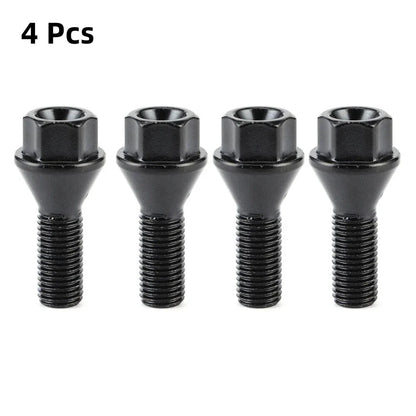 4 Pcs M1 1.5 Wheel Lug Bolts for BMW 1 3 5 6 7 8 Series (2004-2020)
