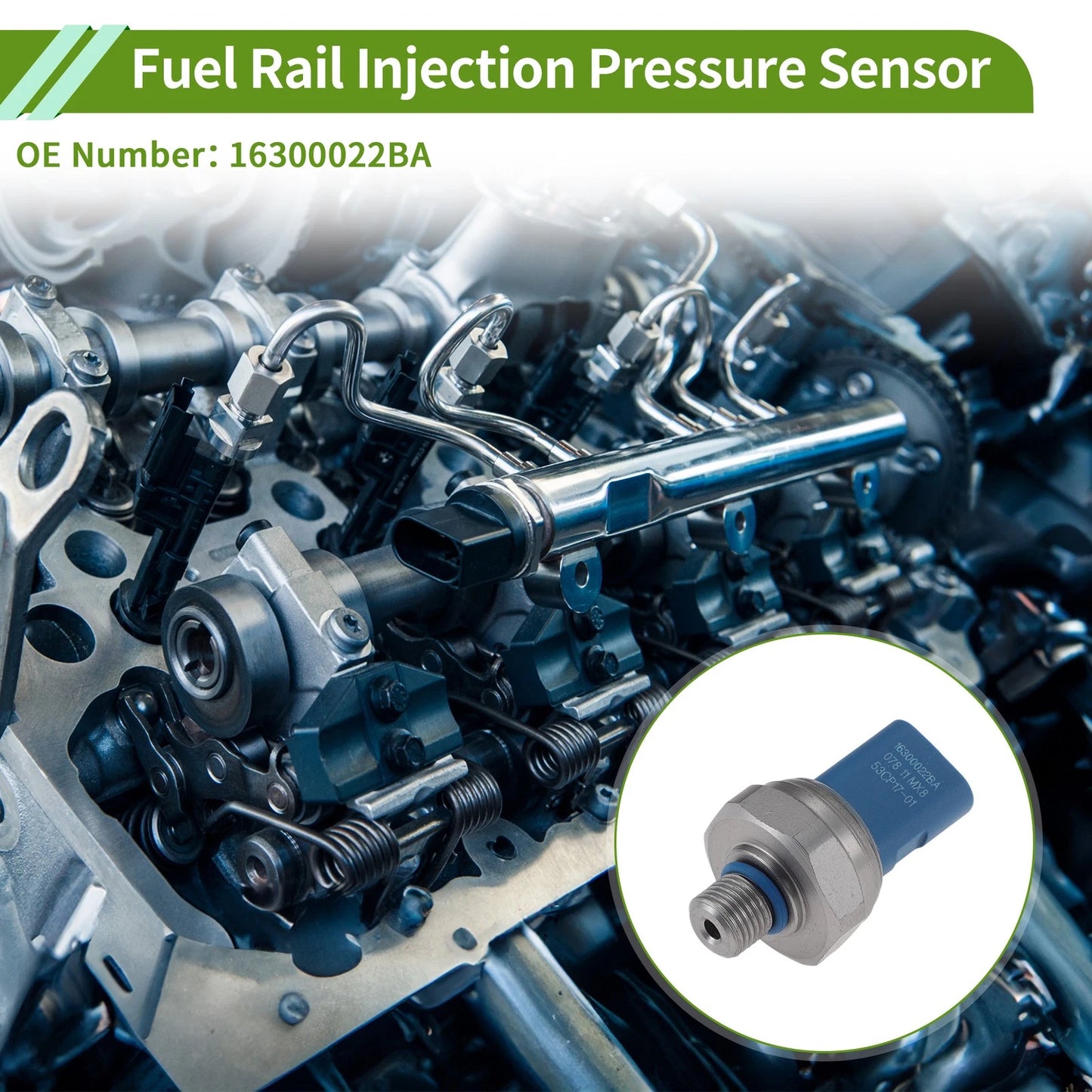 Fuel Injection Pressure Sensor No.16300022BA for Nissan X-Trail