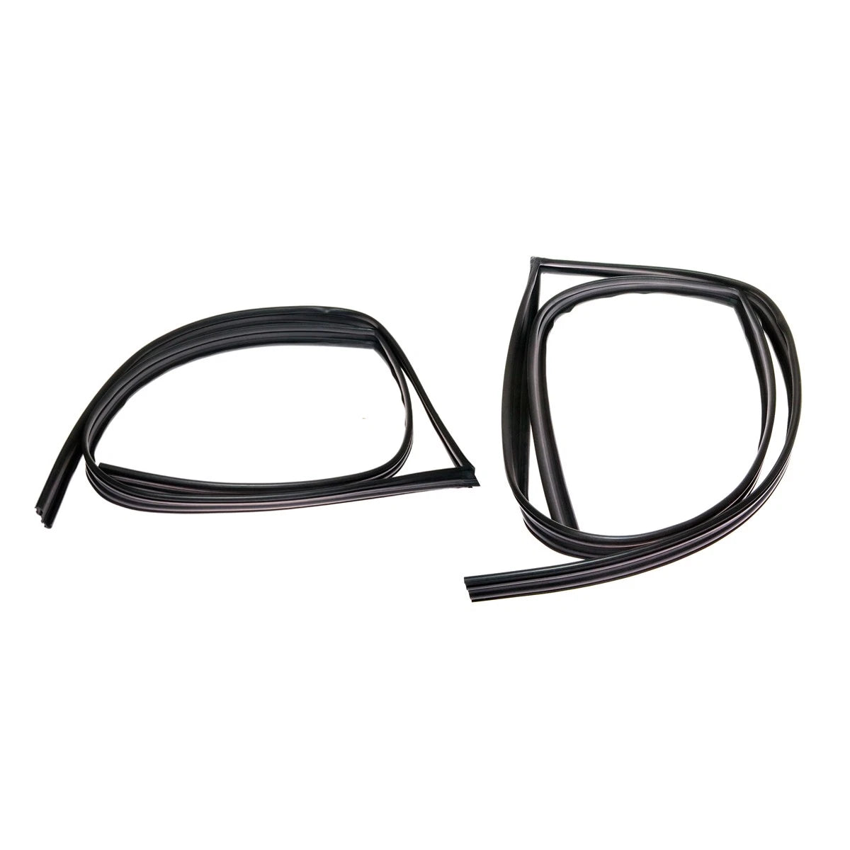 Set of 2 Door Window Glass Seals for Mitsubishi Triton L200 (1996–2006)