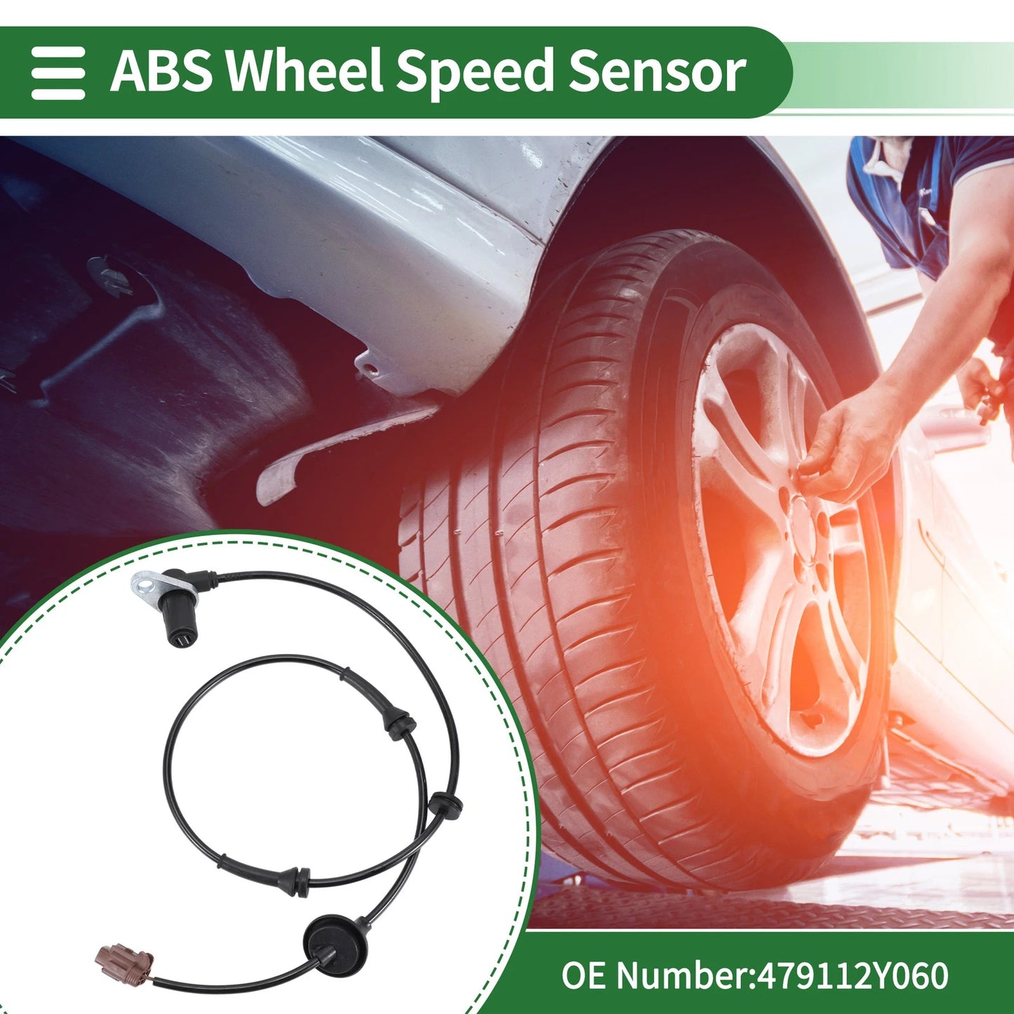 ABS Wheel Speed Sensor No. 479112Y060 for Nissan Maxima (2000–2003)