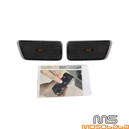Smoke Lens Front LED Side Marker Lights for Ford Bronco Sport (2021-2023)